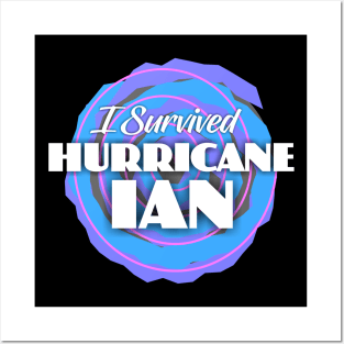 I Survived Hurricane Ian Posters and Art